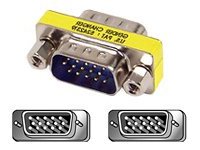 15 Pin High Density Male / Male Adapter