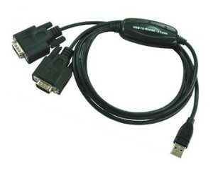 FTDI USB to Dual Serial Adapter (USB 2.0 to 2x Serial FTDI)