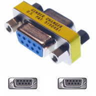 9 Pin Female / Female Adapter - Slimline