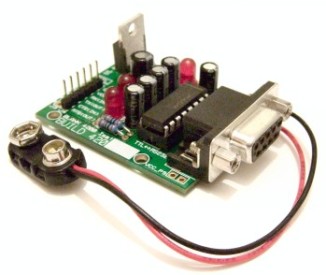 RS232 to TTL Level Converter (5V Signal) with PSU