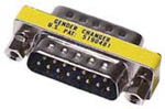 15 Pin Male / Male Adapter (DB15 M/M)