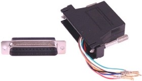 25 Pin Male to RJ45 Female Adapter