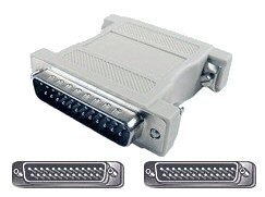 25 Pin Male / Male Adapter