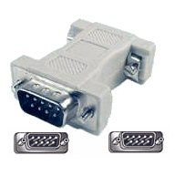 9 Pin Male / Male Adapter