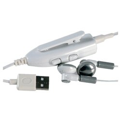 I-Chat Earphone with Microphone (USB VoIP Headset)
