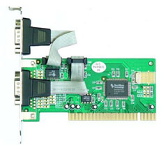 Quad port PCI High-Speed Serial I/0 Card