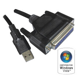 USB to 25 Pin Parallel Printer Cable