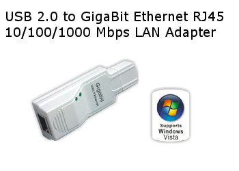  Gigabit on Usb 2 0 To Gigabit Rj45 Ethernet 10 100 1000 Lan Adapter