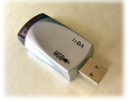 USB - IrDA Adapter 4Mbps - Silver