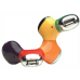 Colourful Twisting Flower Shape 4 Port USB 2.0 Hub