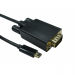 USB C to VGA 1080P @ 60HZ USB3C-VGA-2M