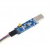 PL2303 USB To UART (TTL) Communication Module V2, USB-A Connector, Waveshare