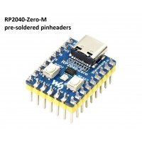 RP2040-Zero a Pico like Raspberry Pi MCU Board, Waveshare (pre-soldered)