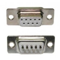 9 pin D Female Connector Solder Type - DB9 D-SUB