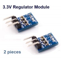 AMS1117-3.3 Module DC 5V to 3.3V Step-Down Power Supply 2pcs