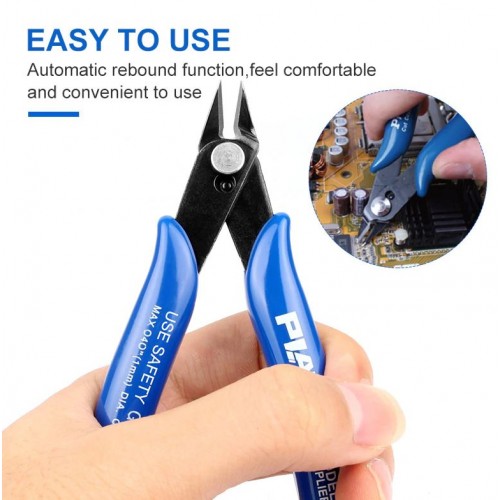 Electrical Wire Cable Cutters Cutting Side Snips Flush Nipper