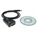 USB to Serial Cable FTDI chipset with LED status - 1m IOCREST